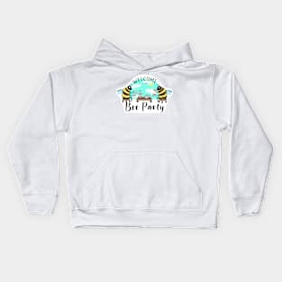 Welcome to our Bee Party Kids Hoodie